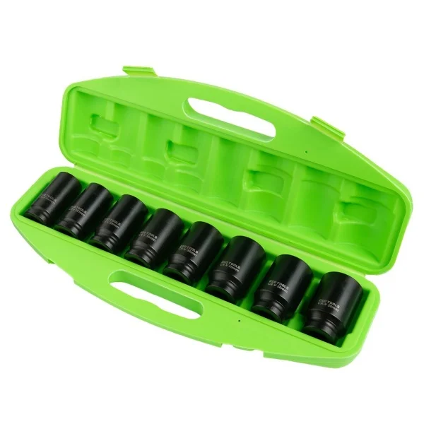 8BUC PATRAT 3/4" SET TUB DE INPACT LUNGI , 6 LATURI DS1101 - imagine 2