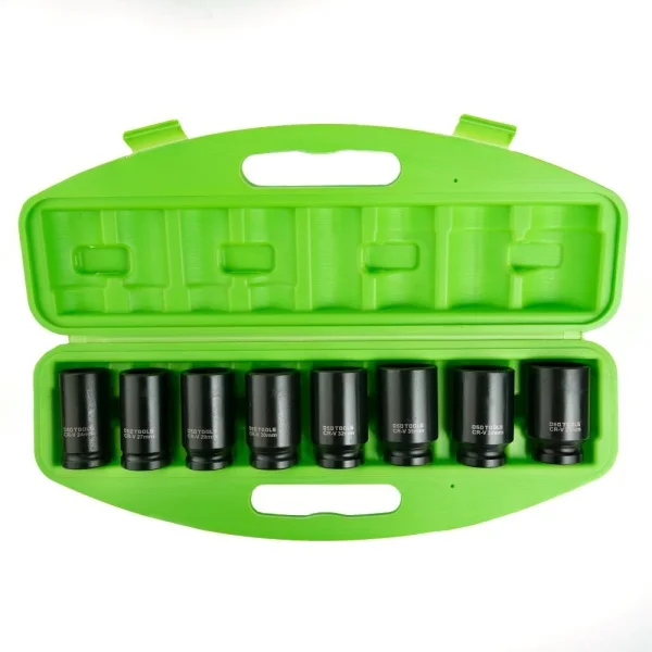 8BUC PATRAT 3/4" SET TUB DE INPACT LUNGI , 6 LATURI DS1101 - imagine 4