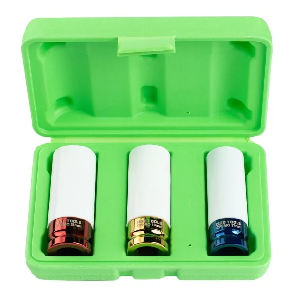 3BUC SET TUBULARE DE INPACT LUNGI CU PROTECTIE DS1127 - imagine 2