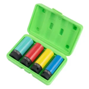 4BUC PATRAT 1/2" SET TUB DE INPACT LUNGI  CU PRO ROTI DS1187