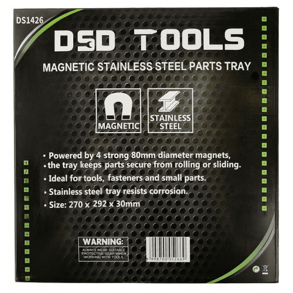 Tavă magnetică din oțel inoxidabil pentru piese DS1426 - image 1774342871278