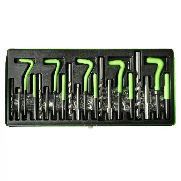 Kit 131 piese pentru reparație filet M5-M12 DS1552 - image 1775313376699