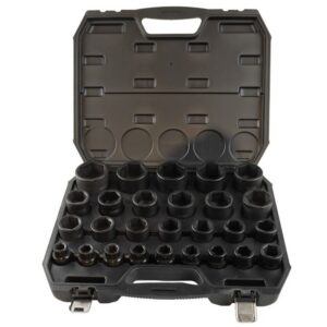 Set 27 tubulare de impact în 6 puncte prindere 3/4" DS1104