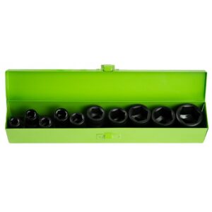Set 10 tubulare scurte de impact metrice prindere 1/2" DS1110