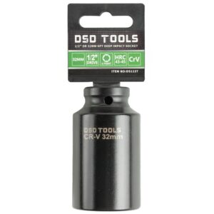 Tubulară lungă de impact 32mm în 6 puncte prindere 1/2" DS1137