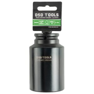 Tubulară pentru piuliță butuc 46mm în 12 puncte prindere 1/2", 100mm DS1141