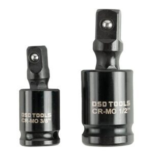 Set 2 articulații cardanice de impact prindere 3/8" și 1/2" DS1144