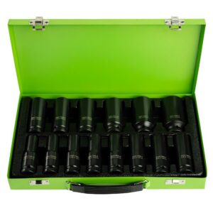Set 14 tubulare lungi de impact metrice 10 - 30mm prindere 1/2" DS1150