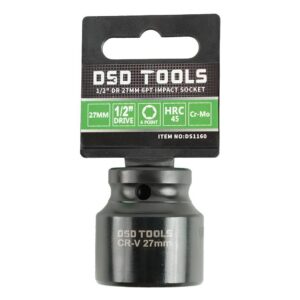 Tubulară de impact 27mm în 6 puncte prindere 1/2" DS1160