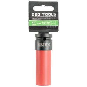 Tubulară 17mm pentru prezoane roți Mercedes prindere 1/2" DS1163