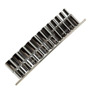 Set 12 tubulare lungi SAE în 6 puncte pe șină prindere 3/8" DS1305