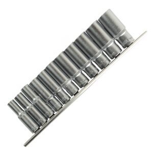 Set 11 tubulare lungi în 6 puncte 8 - 19mm pe șină prindere 3/8" DS1311
