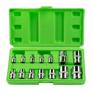 Set 14 tubulare E-Torx prindere 1/4", 3/8", 1/2" DS1312