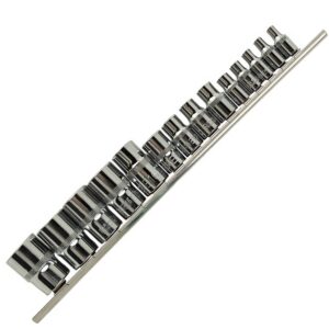 Set 14 tubulare E-Torx pe șină prindere 1/4", 3/8", 1/2" DS1315