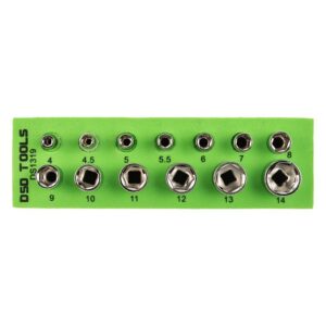 Set 13 tubulare scurte 4-14mm prindere 1/4" DS1319