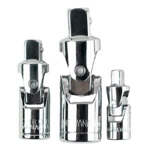 Set 3 articulații cardanice prindere 1/4", 3/8" și 1/2" DS1327