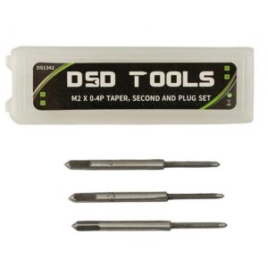 Set tarod degroșare, intermediar și finisare M2 x 0.4 DS1342