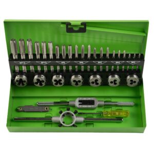 Set 32 tarozi și filiere metrice M3-M12 DS1346