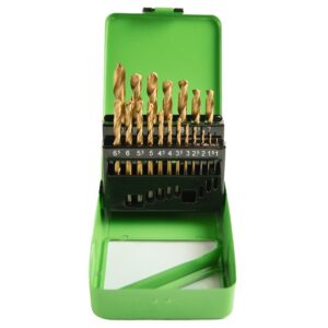 Set 19 burghie metrice HSS cu strat de titan 1 - 10mm DS1430