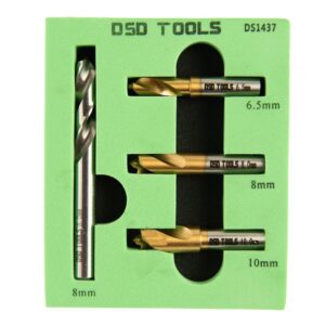 Set 4 burghie HSS Cobalt pentru sudură în puncte DS1437