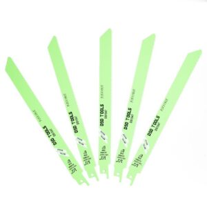 Set 5 pânze pentru fierăstrău sabie lemn / metal 225mm DS1547