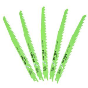 Set 5 pânze pentru fierăstrău sabie pentru lemn 240mm DS1548