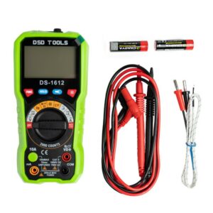 Multimetru digital LCD - NCV - AC și DC 4-600V 10mA-10A DS1612